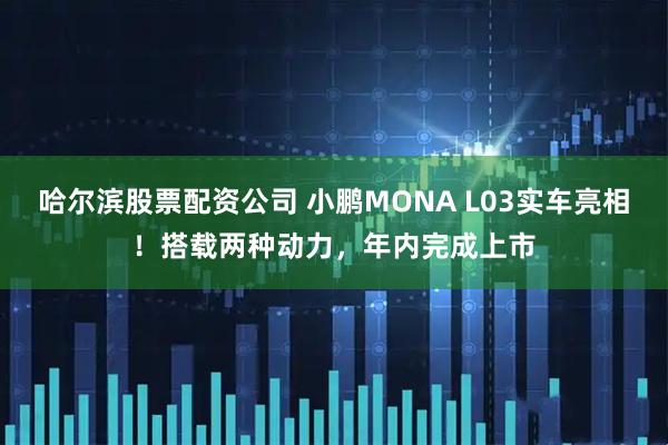 哈尔滨股票配资公司 小鹏MONA L03实车亮相！搭载两种动力，年内完成上市